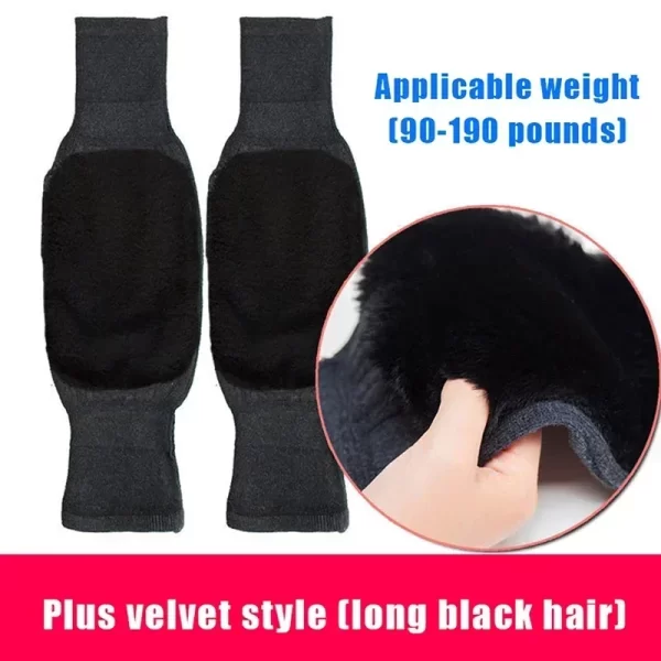 Cozy Plush Knee Warmers - Image 8