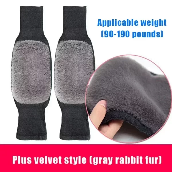 Cozy Plush Knee Warmers - Image 7